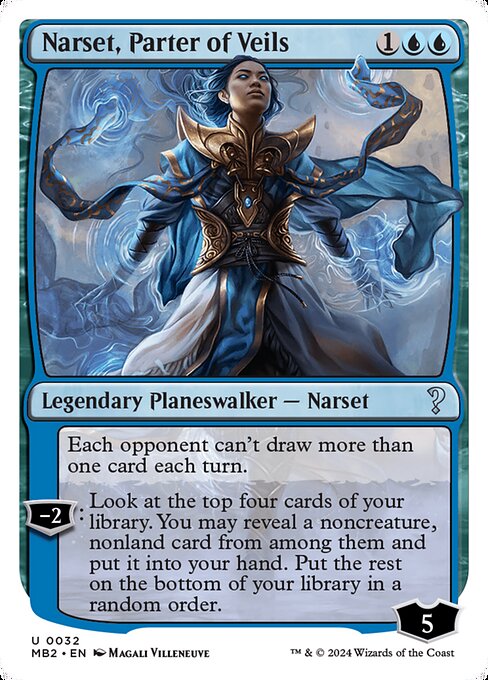 Narset, Parter of Veils (32) [Mystery Booster 2]