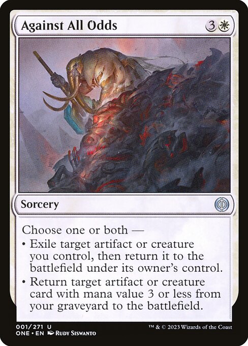 Against All Odds (1) [Phyrexia: All Will Be One]