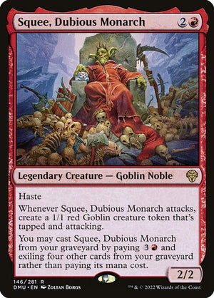 Squee, Dubious Monarch (146) [Dominaria United]