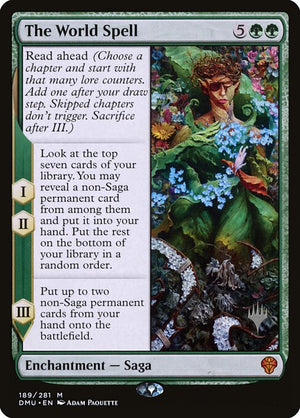 The World Spell (189p) [Dominaria United Promos]