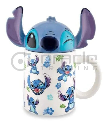 Lilo & Stitch 3D Topped Mug – Flowers