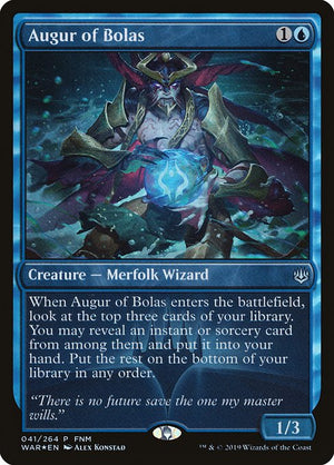 Augur of Bolas (41) [War of the Spark Promos]
