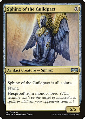 Sphinx of the Guildpact (241) [Ravnica Allegiance]