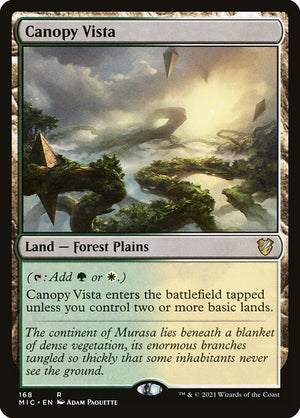 Canopy Vista (168) [Midnight Hunt Commander]