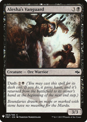 Alesha's Vanguard (FRF-60) [The List]