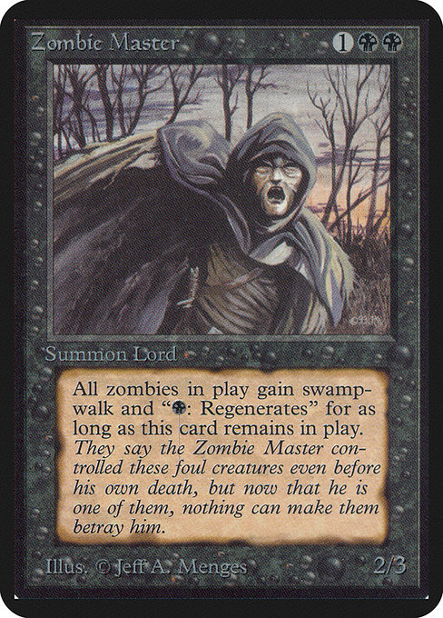 Zombie Master (137) [Limited Edition Alpha]