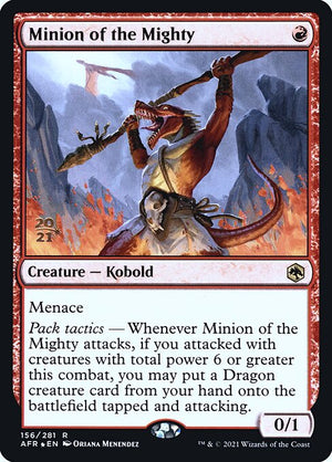 Minion of the Mighty (156s) [Adventures in the Forgotten Realms Promos]