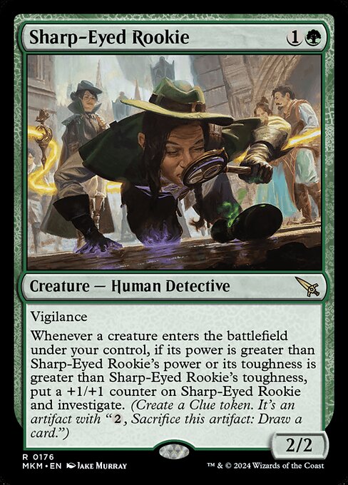 Sharp-Eyed Rookie (176) [Murders at Karlov Manor]