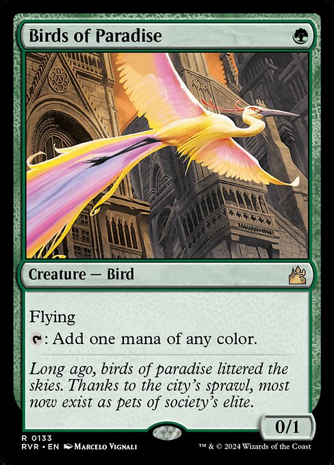 Birds of Paradise (133) [Ravnica Remastered]