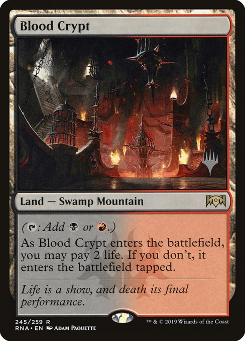 Blood Crypt (245p) [Ravnica Allegiance Promos]