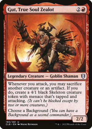 Gut, True Soul Zealot (180) [Commander Legends: Battle for Baldur's Gate]