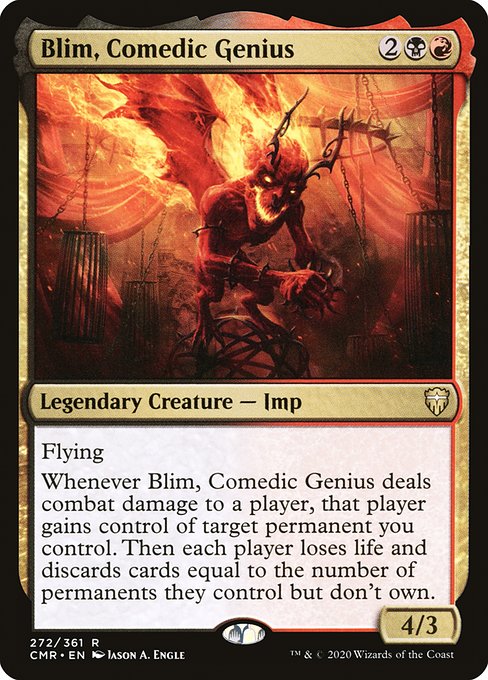Blim, Comedic Genius (272) [Commander Legends]
