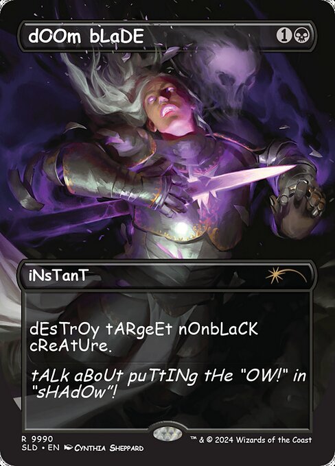 Doom Blade (9990) [Secret Lair Drop]