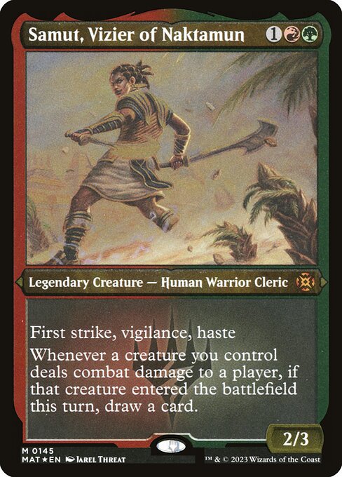 Samut, Vizier of Naktamun (145) [March of the Machine: The Aftermath]