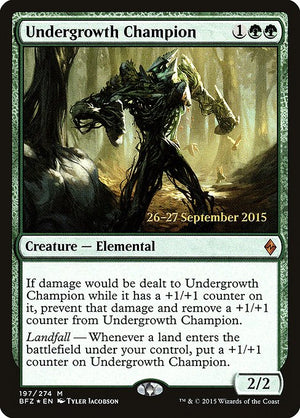 Undergrowth Champion (197s) [Battle for Zendikar Promos]