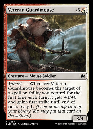 Veteran Guardmouse (237) [Bloomburrow]