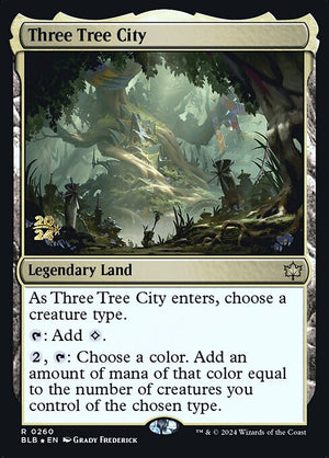 Three Tree City (260s) [Bloomburrow Promos]