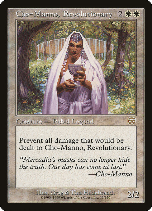 Cho-Manno, Revolutionary (11) [Mercadian Masques]