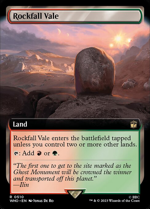 Rockfall Vale (510) [Doctor Who] [Extended Art]