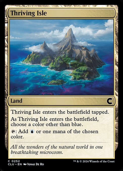 Thriving Isle (252) [Ravnica: Clue Edition]
