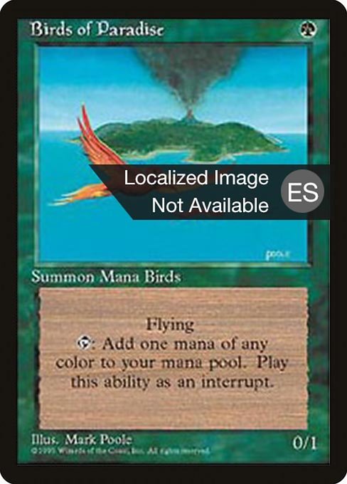 Birds of Paradise (234) [Fourth Edition Foreign Black Border]
