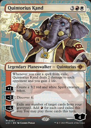 Quintorius Kand (307) [The Lost Caverns of Ixalan] [Borderless]