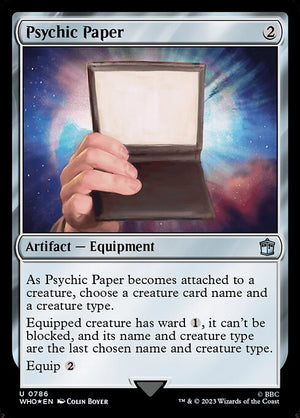 Psychic Paper (786) [Doctor Who]