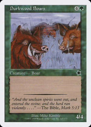 Durkwood Boars (127) [Starter 1999]