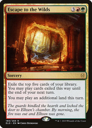 Escape to the Wilds (189) [Throne of Eldraine]