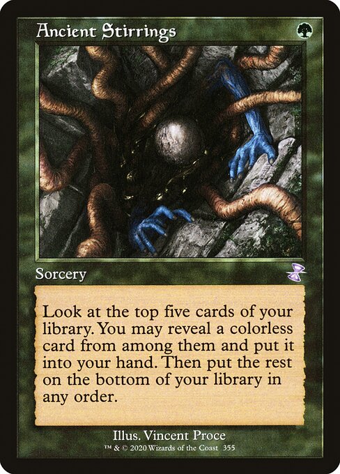 Ancient Stirrings (355) [Time Spiral Remastered]
