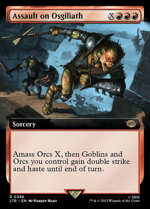 Assault on Osgiliath (386) [The Lord of the Rings: Tales of Middle-earth] [Extended Art]