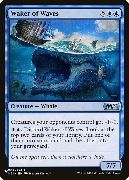Waker of Waves (M21-84) [The List]