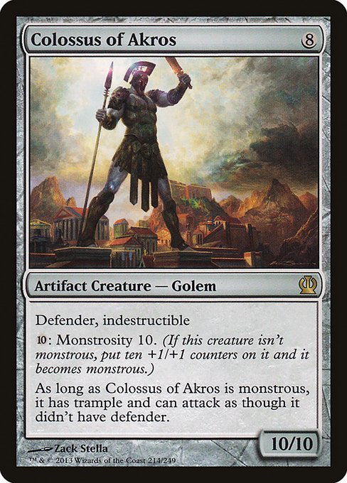 Colossus of Akros (214) [Theros]