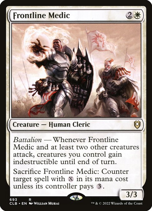 Frontline Medic (693) [Commander Legends: Battle for Baldur's Gate]