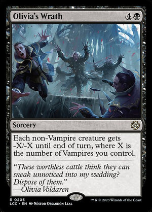 Olivia's Wrath (205) [The Lost Caverns of Ixalan Commander]