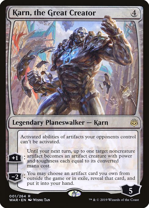 Karn, the Great Creator (1) [War of the Spark]