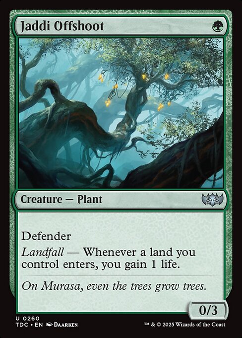 Jaddi Offshoot (260) [Tarkir: Dragonstorm Commander]