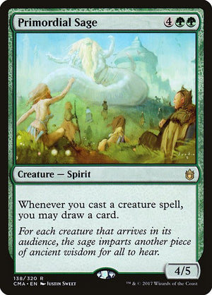 Primordial Sage (138) [Commander Anthology]