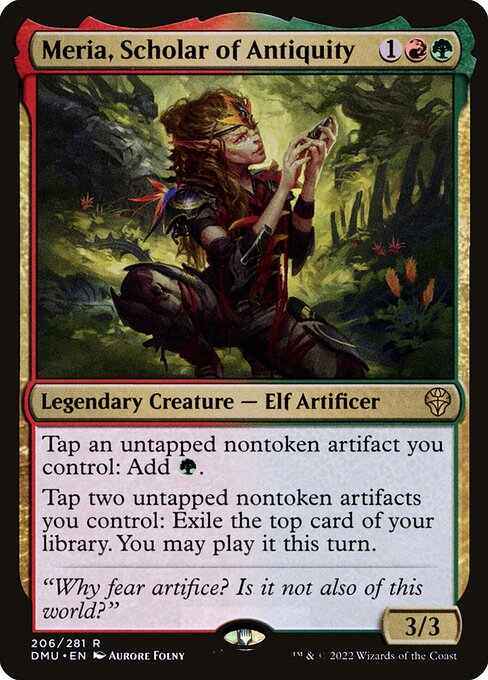 Meria, Scholar of Antiquity (206) [Dominaria United]