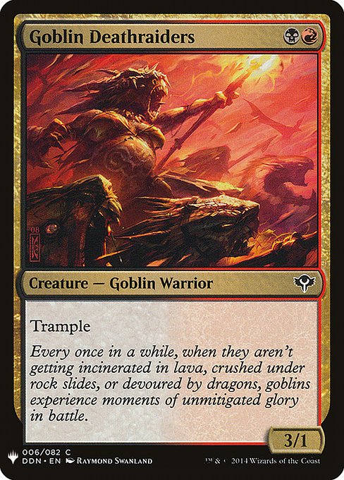 Goblin Deathraiders (DDN-6) [The List]