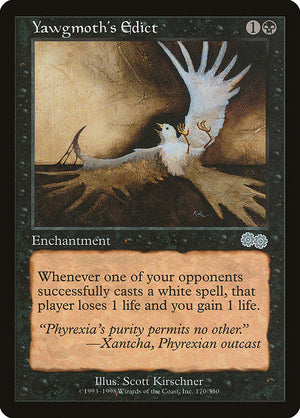 Yawgmoth's Edict (170) [Urza's Saga]