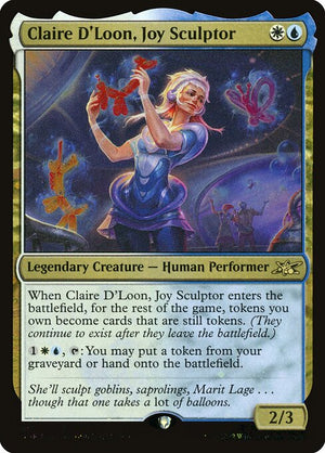 Claire D'Loon, Joy Sculptor (451) [Unfinity]