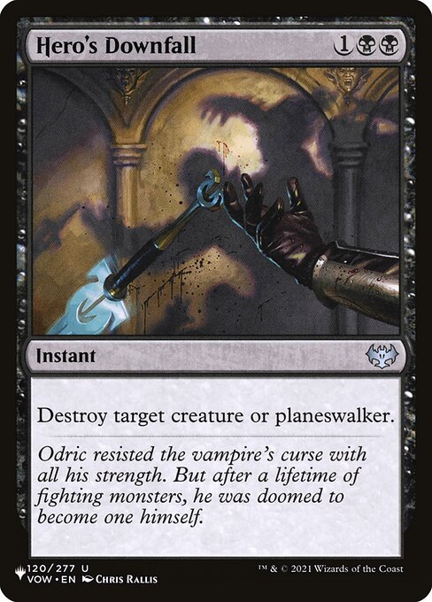 Hero's Downfall (VOW-120) [The List]
