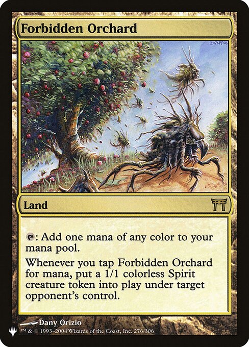 Forbidden Orchard (CHK-276) [The List]