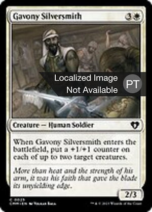 Gavony Silversmith (25) [Commander Masters]