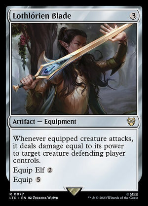 Lothlórien Blade (77) [Tales of Middle-earth Commander]