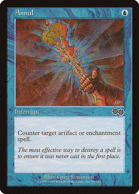 Annul (59) [Urza's Saga]