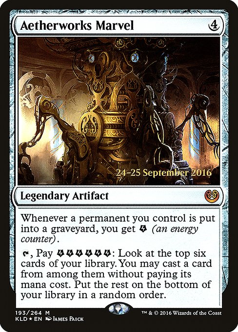 Aetherworks Marvel (193s) [Kaladesh Promos]