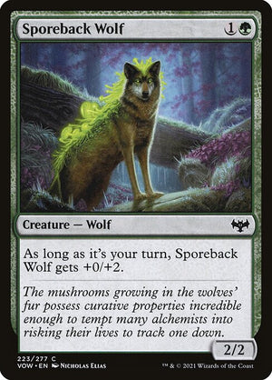 Sporeback Wolf (223) [Innistrad: Crimson Vow]