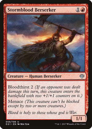 Stormblood Berserker (58) [Archenemy: Nicol Bolas]